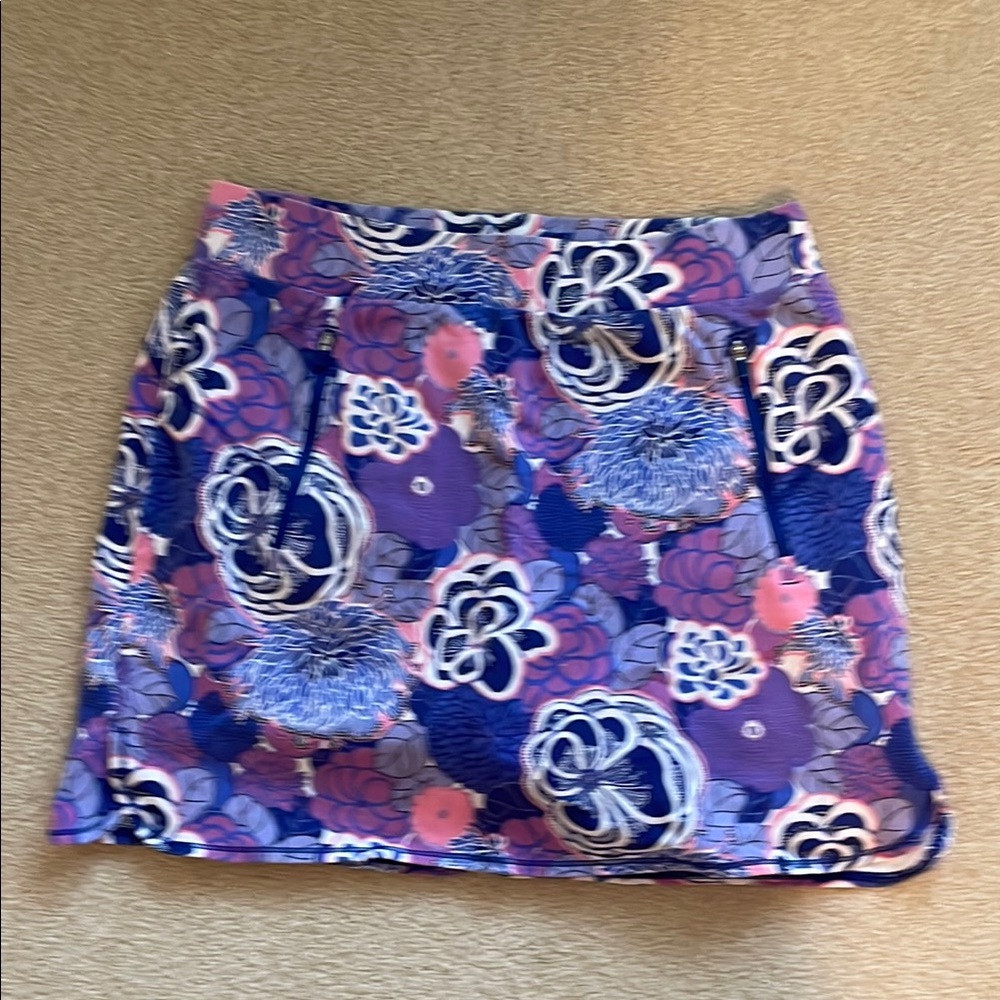 Floral Patterned Skort